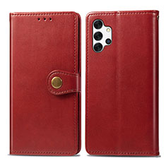Coque Portefeuille Livre Cuir Etui Clapet S05D pour Samsung Galaxy A32 5G Rouge