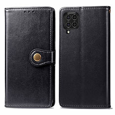 Coque Portefeuille Livre Cuir Etui Clapet S05D pour Samsung Galaxy F62 5G Noir