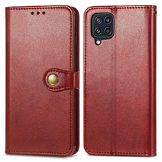 Coque Portefeuille Livre Cuir Etui Clapet S05D pour Samsung Galaxy M32 4G Rouge