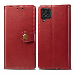 Coque Portefeuille Livre Cuir Etui Clapet S05D pour Samsung Galaxy M62 4G Rouge
