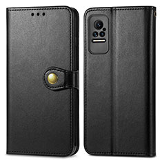 Coque Portefeuille Livre Cuir Etui Clapet S05D pour Xiaomi Civi 1S 5G Noir