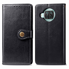 Coque Portefeuille Livre Cuir Etui Clapet S05D pour Xiaomi Mi 10i 5G Noir