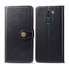 Coque Portefeuille Livre Cuir Etui Clapet S05D pour Xiaomi Redmi 10X 4G Noir