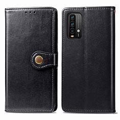 Coque Portefeuille Livre Cuir Etui Clapet S05D pour Xiaomi Redmi 9 Power Noir