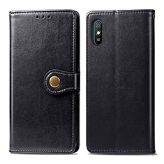 Coque Portefeuille Livre Cuir Etui Clapet S05D pour Xiaomi Redmi 9A Noir