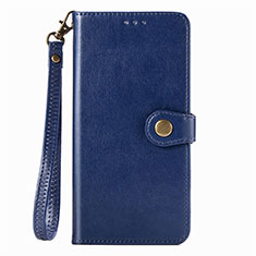 Coque Portefeuille Livre Cuir Etui Clapet S06D pour Xiaomi Mi 10i 5G Bleu