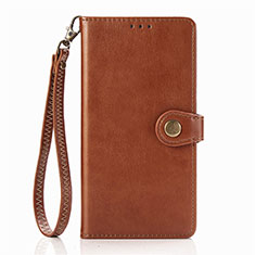 Coque Portefeuille Livre Cuir Etui Clapet S07D pour Xiaomi Poco X3 NFC Marron