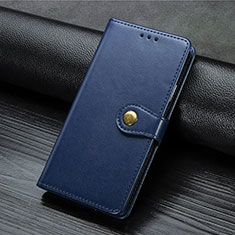 Coque Portefeuille Livre Cuir Etui Clapet S07D pour Xiaomi Redmi 9 Prime India Bleu