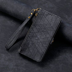 Coque Portefeuille Livre Cuir Etui Clapet S17D pour Motorola Moto Edge 30 Fusion 5G Noir