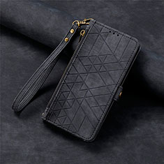 Coque Portefeuille Livre Cuir Etui Clapet S18D pour Samsung Galaxy S22 Plus 5G Noir