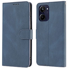 Coque Portefeuille Livre Cuir Etui Clapet SY1 pour Realme 10 4G Bleu