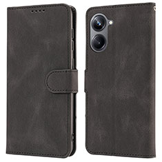 Coque Portefeuille Livre Cuir Etui Clapet SY1 pour Realme 10 Pro 5G Noir