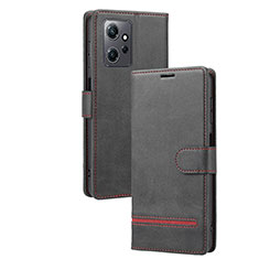 Coque Portefeuille Livre Cuir Etui Clapet SY3 pour Xiaomi Redmi Note 12 4G Noir