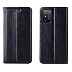Coque Portefeuille Livre Cuir Etui Clapet T01 pour Huawei Honor X10 Max 5G Noir