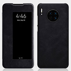 Coque Portefeuille Livre Cuir Etui Clapet T01 pour Huawei Mate 30 5G Noir