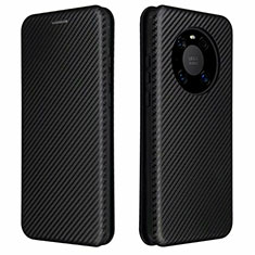 Coque Portefeuille Livre Cuir Etui Clapet T01 pour Huawei Mate 40 Noir