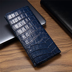 Coque Portefeuille Livre Cuir Etui Clapet T01 pour Huawei Mate Xs 5G Bleu