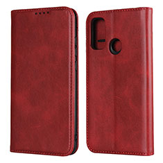 Coque Portefeuille Livre Cuir Etui Clapet T01 pour Huawei Nova Lite 3 Plus Rouge