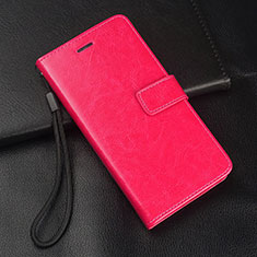 Coque Portefeuille Livre Cuir Etui Clapet T01 pour Samsung Galaxy A70S Rose Rouge