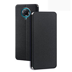 Coque Portefeuille Livre Cuir Etui Clapet T01 pour Xiaomi Poco F2 Pro Noir