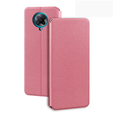 Coque Portefeuille Livre Cuir Etui Clapet T01 pour Xiaomi Redmi K30 Pro Zoom Rose