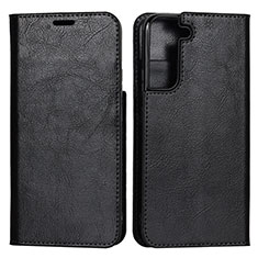 Coque Portefeuille Livre Cuir Etui Clapet T01D pour Samsung Galaxy S23 Plus 5G Noir