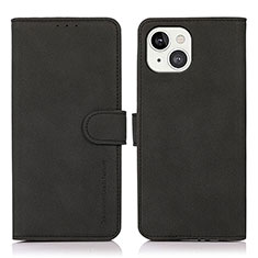 Coque Portefeuille Livre Cuir Etui Clapet T02 pour Apple iPhone 13 Mini Noir