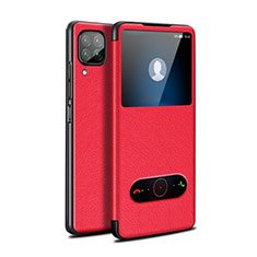 Coque Portefeuille Livre Cuir Etui Clapet T02 pour Huawei Nova 7i Rouge