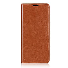 Coque Portefeuille Livre Cuir Etui Clapet T02 pour Oppo Find X2 Pro Orange