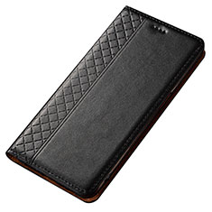 Coque Portefeuille Livre Cuir Etui Clapet T02 pour Samsung Galaxy A80 Noir