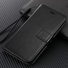 Coque Portefeuille Livre Cuir Etui Clapet T02 pour Vivo Y50 Noir