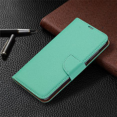 Coque Portefeuille Livre Cuir Etui Clapet T02 pour Xiaomi Redmi 10X 4G Vert