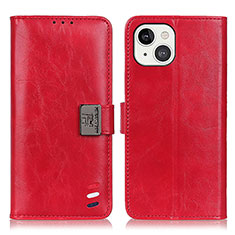 Coque Portefeuille Livre Cuir Etui Clapet T03 pour Apple iPhone 13 Mini Rouge