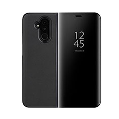 Coque Portefeuille Livre Cuir Etui Clapet T03 pour Huawei Mate 20 Lite Noir