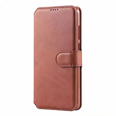 Coque Portefeuille Livre Cuir Etui Clapet T03 pour Huawei Nova 4e Orange