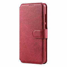 Coque Portefeuille Livre Cuir Etui Clapet T03 pour Huawei Nova 4e Rouge