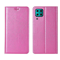 Coque Portefeuille Livre Cuir Etui Clapet T03 pour Huawei Nova 6 SE Rose