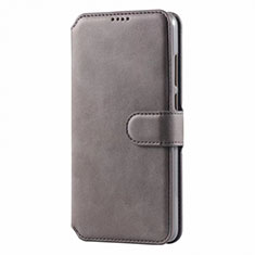 Coque Portefeuille Livre Cuir Etui Clapet T03 pour Huawei P30 Lite XL Gris