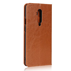 Coque Portefeuille Livre Cuir Etui Clapet T03 pour OnePlus 7T Pro Orange