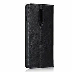 Coque Portefeuille Livre Cuir Etui Clapet T03 pour OnePlus 8 Noir