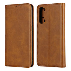 Coque Portefeuille Livre Cuir Etui Clapet T03 pour Oppo K7 5G Orange