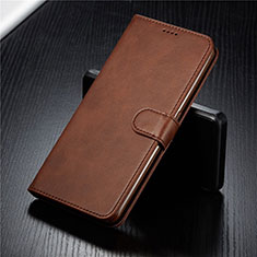 Coque Portefeuille Livre Cuir Etui Clapet T03 pour Samsung Galaxy A90 4G Marron