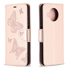 Coque Portefeuille Livre Cuir Etui Clapet T03 pour Xiaomi Mi 10i 5G Rose