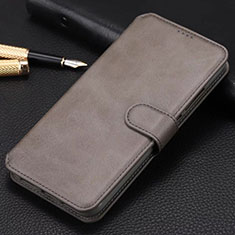 Coque Portefeuille Livre Cuir Etui Clapet T03 pour Xiaomi Mi 9T Gris