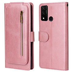 Coque Portefeuille Livre Cuir Etui Clapet T04 pour Huawei Nova Lite 3 Plus Or Rose