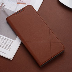 Coque Portefeuille Livre Cuir Etui Clapet T04 pour Huawei P20 Lite (2019) Marron