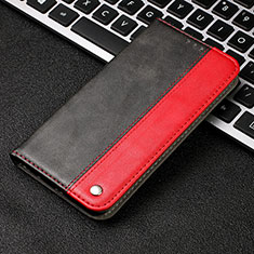 Coque Portefeuille Livre Cuir Etui Clapet T04 pour Samsung Galaxy A70S Rouge