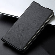 Coque Portefeuille Livre Cuir Etui Clapet T05 pour Huawei Honor 20 Lite Noir
