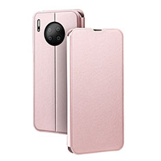 Coque Portefeuille Livre Cuir Etui Clapet T05 pour Huawei Mate 30 Pro 5G Or Rose