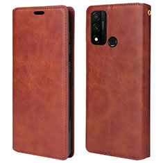 Coque Portefeuille Livre Cuir Etui Clapet T05 pour Huawei Nova Lite 3 Plus Marron